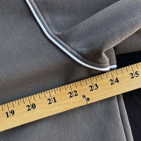 Clique Chevy Mens Jacket Extra Large XL Full Zip Gray Chevrolet Bowtie Casual - Picture 9 of 11